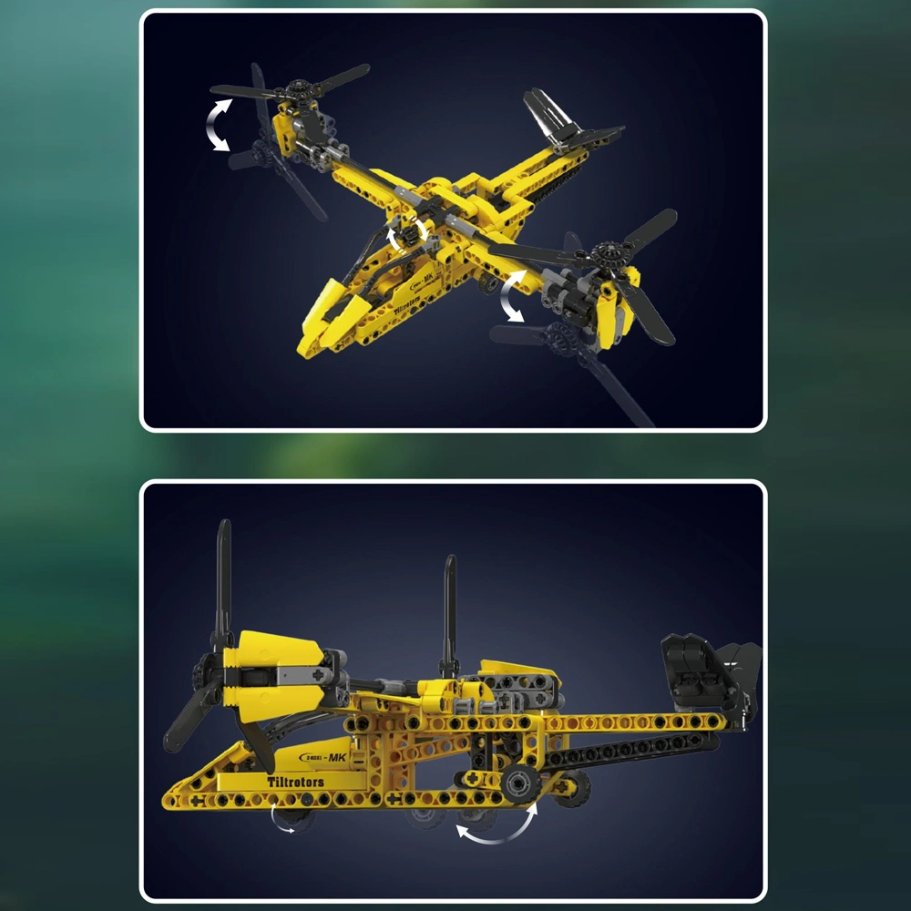 MouldKing 24051 Tiltrotor Aircraft Technic
