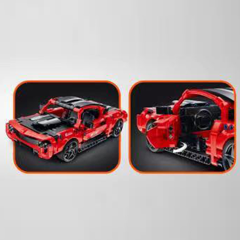 IM.Master 5820 Jack-up: Dodge Challenger sports cars, return carts Technic