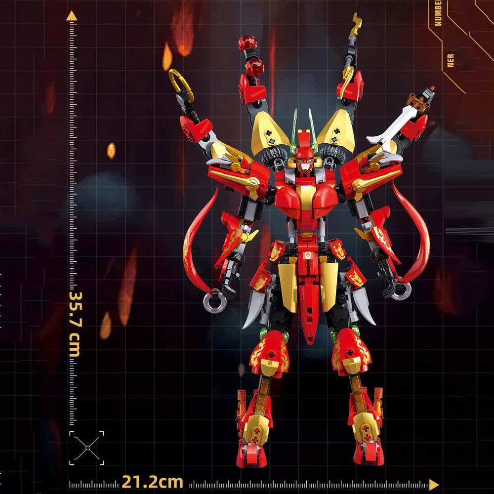 Sluban Creation of the Gods Mech Creator Expert