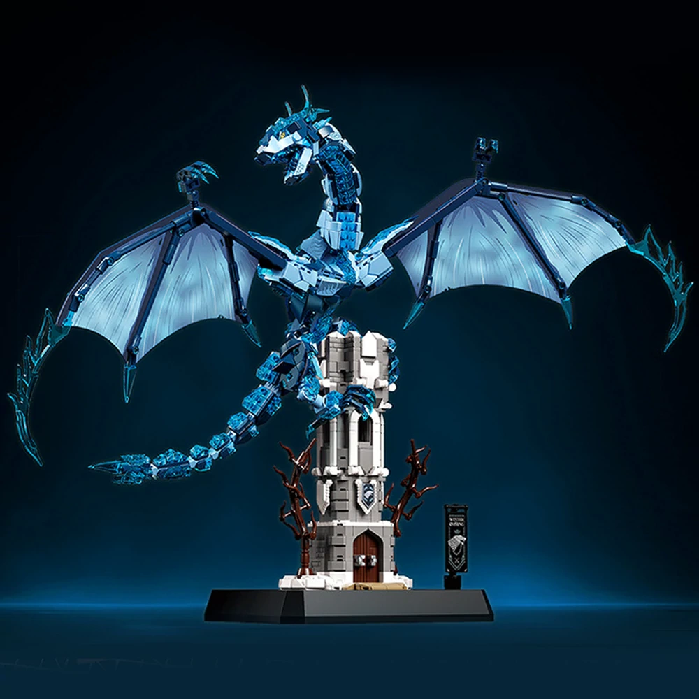 12O 99005 BLUE DRAGON Monster Dinosaur