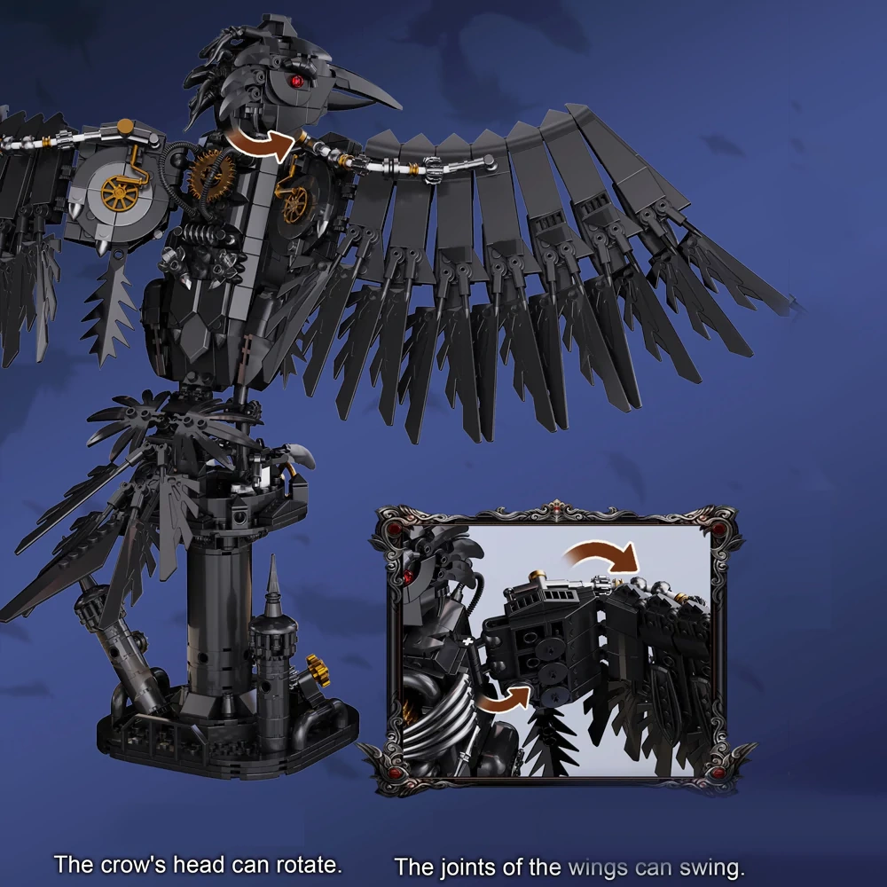 [Pre-sale] DK 7063 MECHANICAL CROW Creator Expert