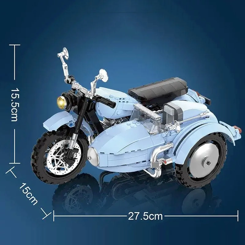 [Pre-sale] DK 7038 Magic Sidecar Motorcycle Movie