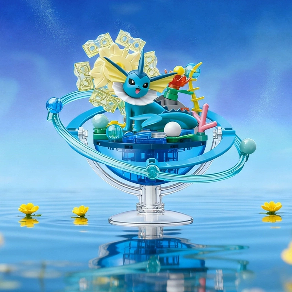 Keeppley Pokémon Planet Series Eevee Evolution Blocks Movie