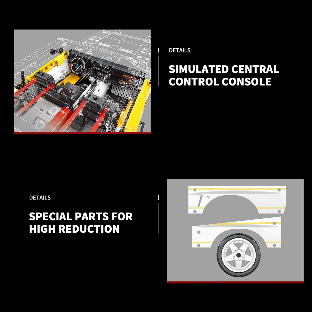 ProBlocks YC-23043 AUDI SPORT QUATTRO S1 Technic