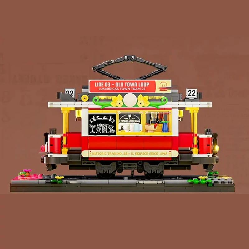 FunWhole L9084 Heritage Tram And Station Technic