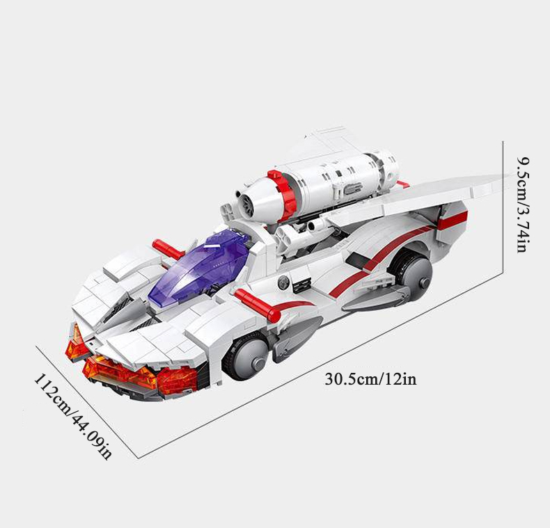 Mould King 92034 ISSUXARK 008 Movie & Game Building Blocks 773±pcs Bricks Toys Model From China