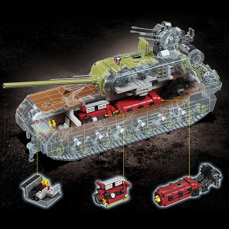 12GO 98002 PANZER VIII MAUS Tank Military