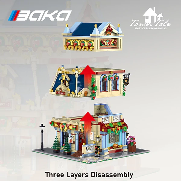 BAKA 33230 Bear Toystore Building