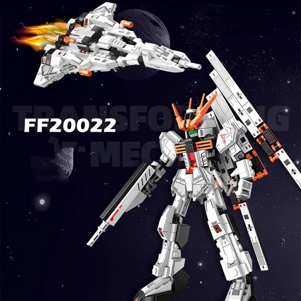 LEGO MOC JIESTAR FF20022 Transforming Mecha Movie & Game