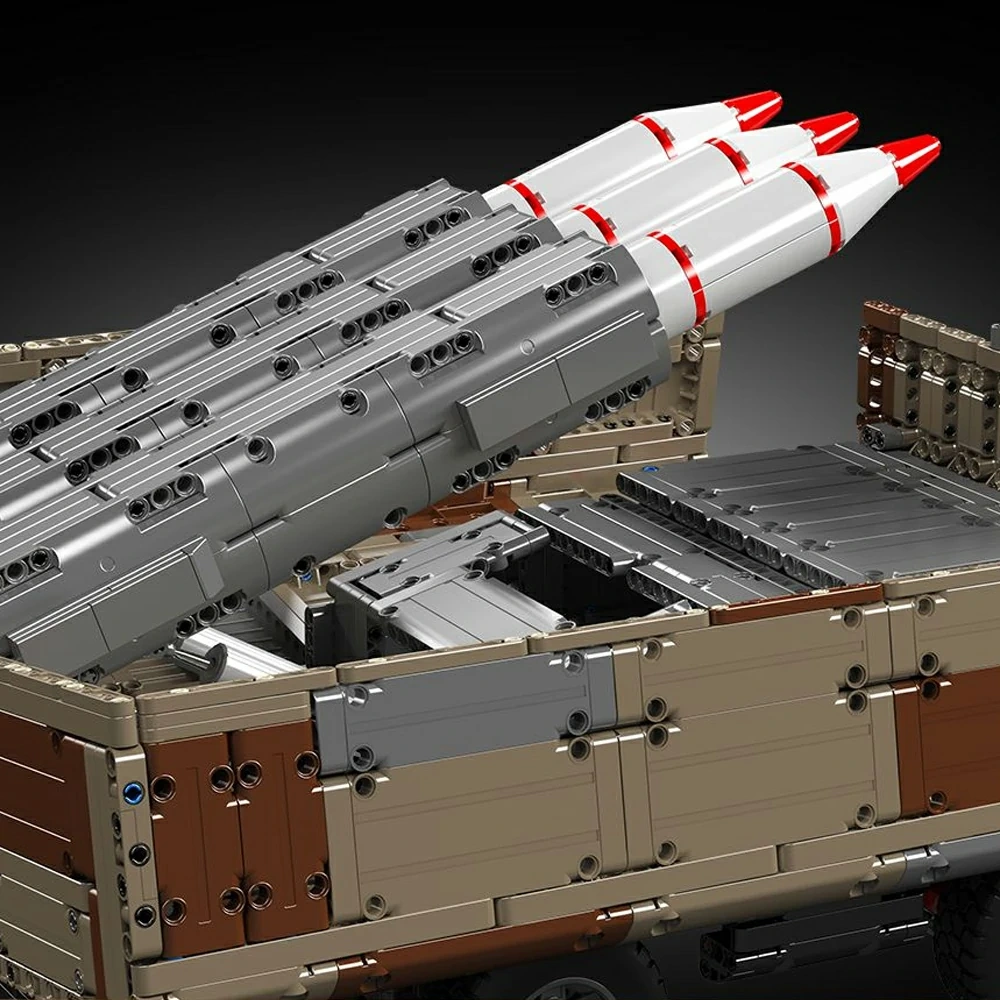 MouldKing BOX -STYLE 8X4 MISSILE VEHIOLE Military