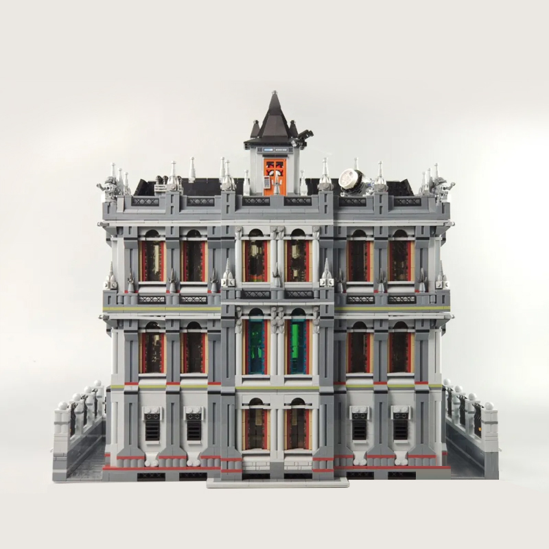 PANLOS 613002 Creator Expert Lunatic Hospital Buildings Blocks 7524pcs Bricks Toys From China Delivery.
