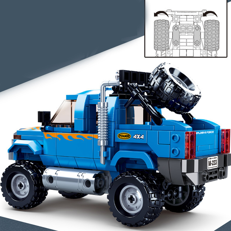 Sluban M38-B0813 Heavy Pick-Up Trucks Technic