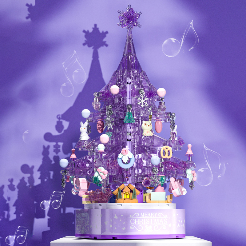 [With Light] SEMBO 605029 Fantasy Christmas Tree Christmas Series Seasonal