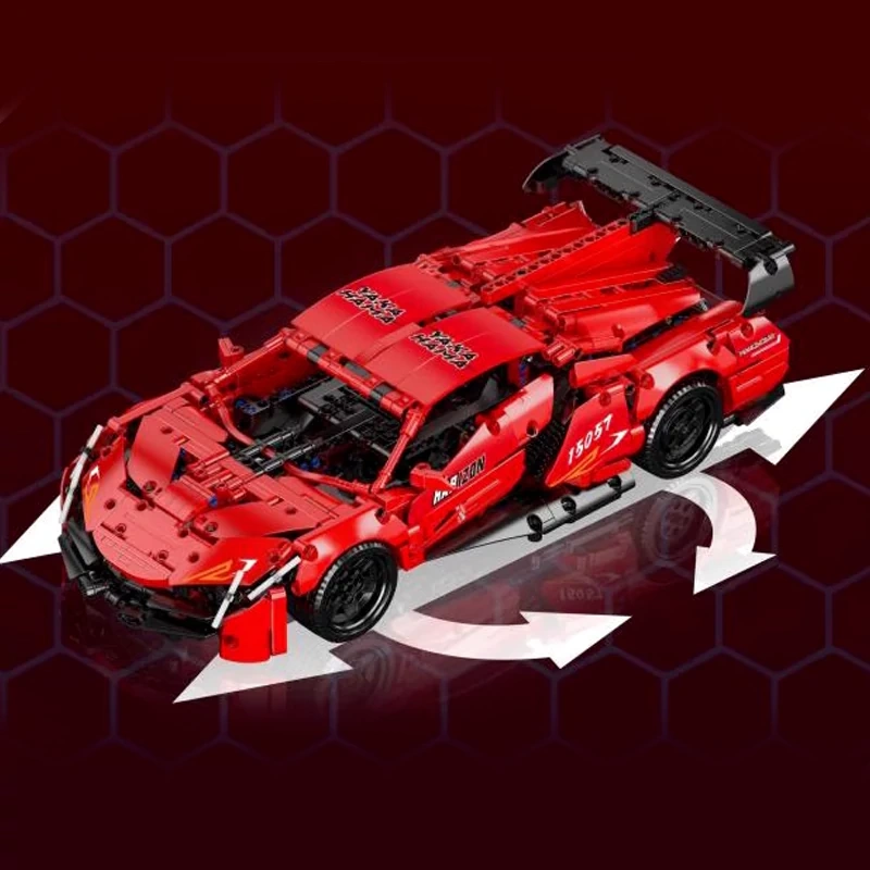 MouldKing 15057 Poison Sports Car - Transforming Robot Technic