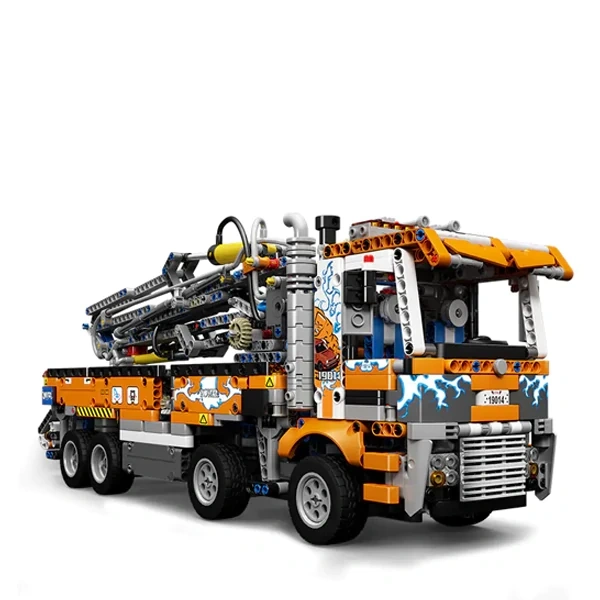 MouldKing 19014S Pneumatic Concrete Pump Truck Technic