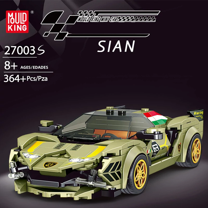 MouldKing Model Car Super Racers Speed Champions Collection 1