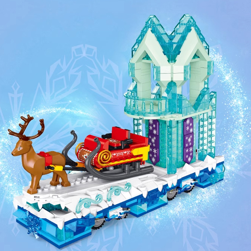 Mould King JJ9012 MKingLand：Dream Crystal Parade Float Creator Expert Building Blocks 901±pcs Bricks Toys Model From China