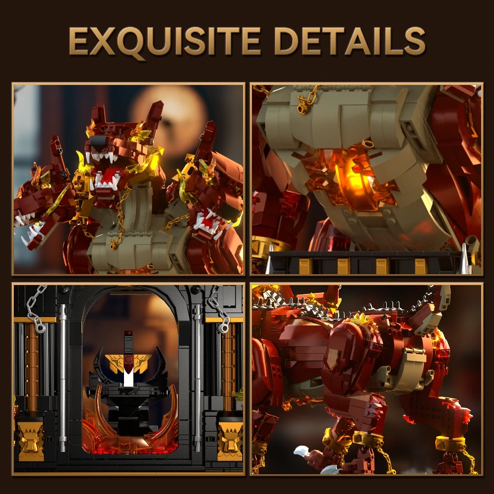 Iambrick 30303 Cerberus Of The Inferno Movie