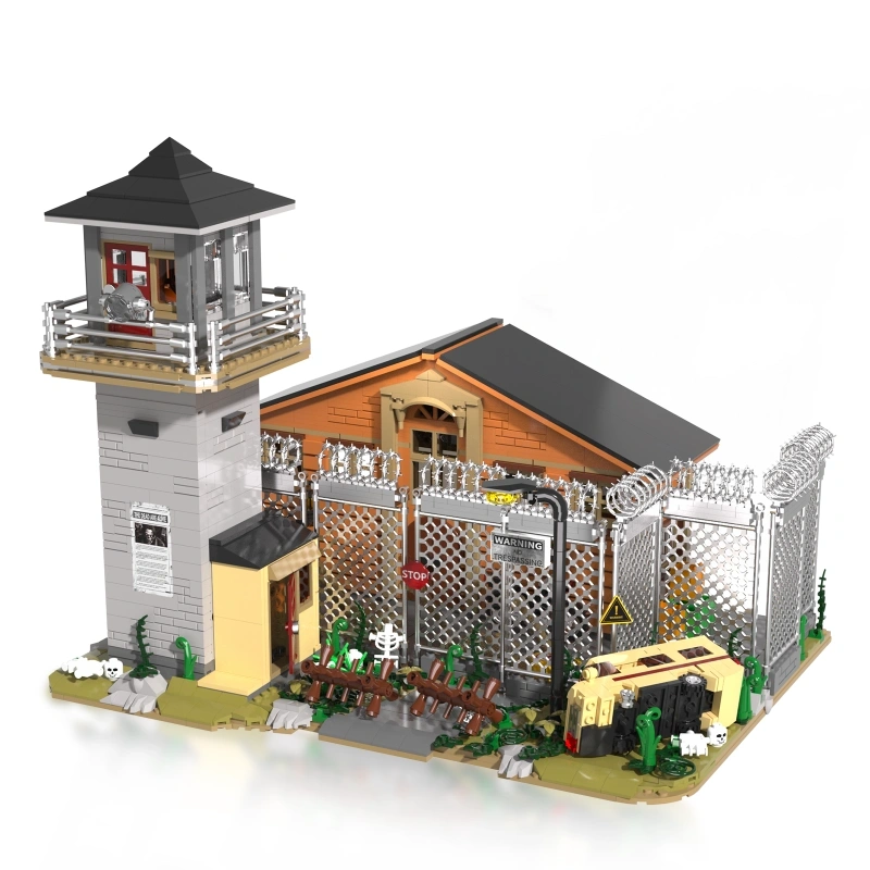 Bricklee 10902 Apocalypse Prison Movie