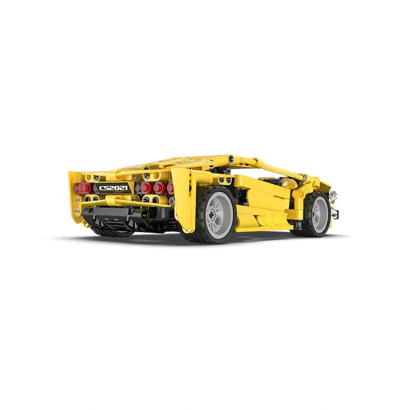 CaDA Sports Car Pull-Back Vehicle Technic
