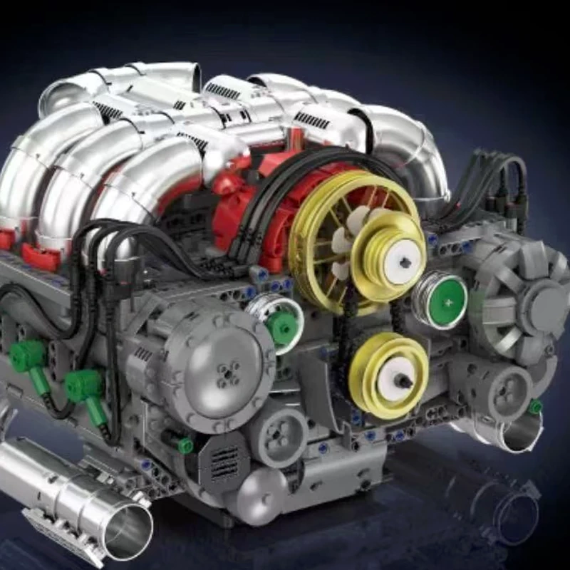 MouldKing 10181 FLAT ENGINE Technic
