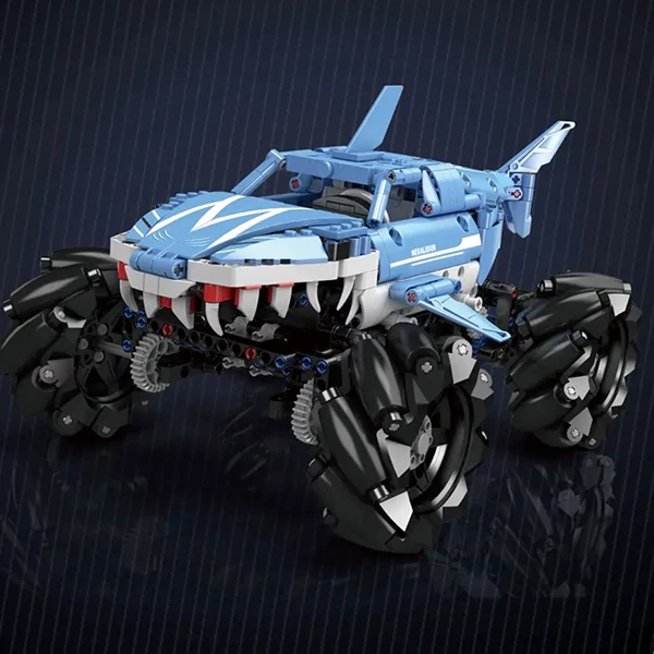 [With Motor] MouldKing 18032 Monster Truck Megalodon Technic