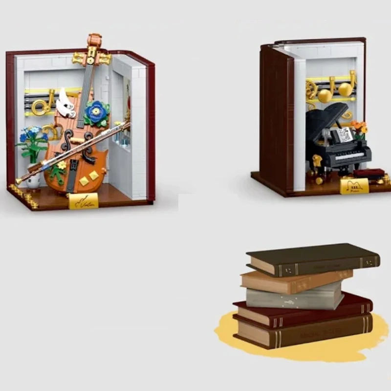 XMORK 028007 MUSICAL INSTRUMENT BOOKEND Creator Expert