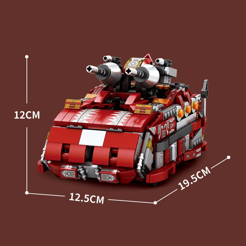 【Pre-Sale】【With Motor】Reobrix 33003 Creator 3in1 Mecha Dino：Mecha Triceratops Building Blocks 930±pcs Bricks Model From China