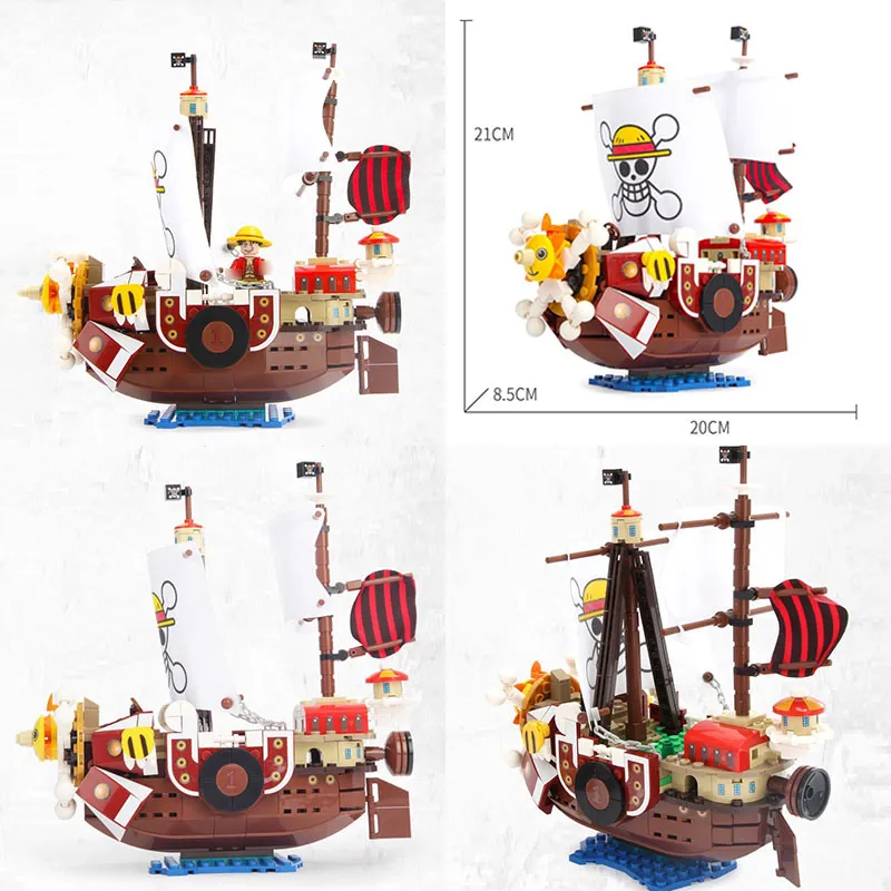 SY6298 One Piece: A Thousand Sunny Pirate Ship Movie & Game