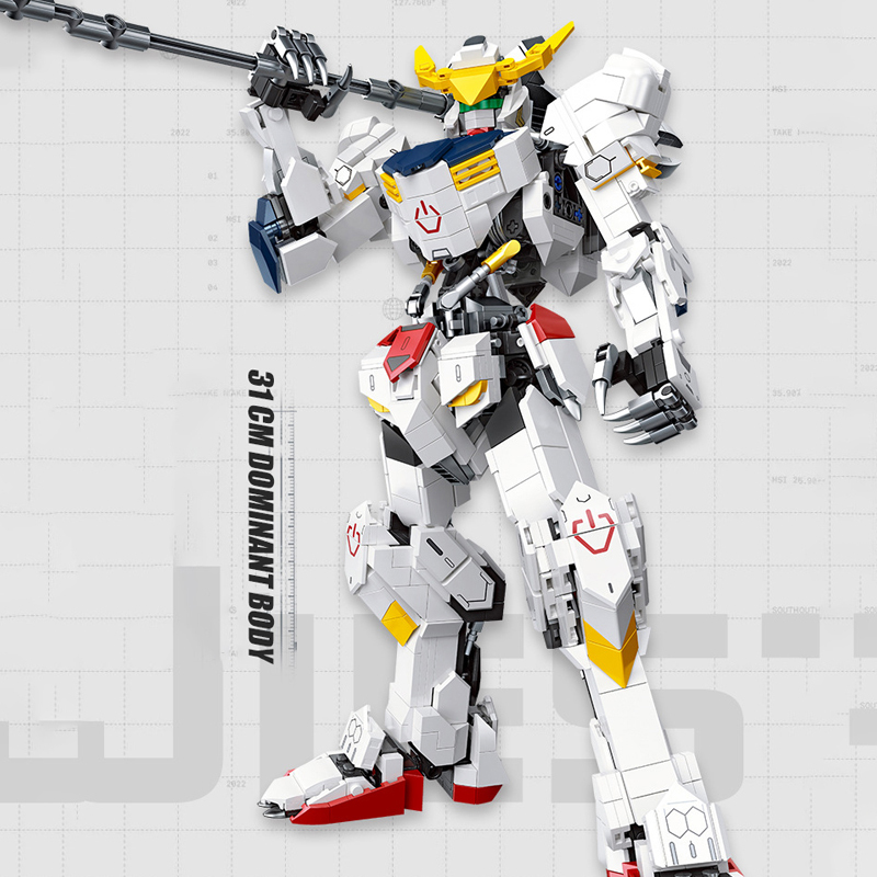 JIE STAR 58029 Creator Barbatos Iron-Blooded Building Blocks 1142±pcs Bricks from China.