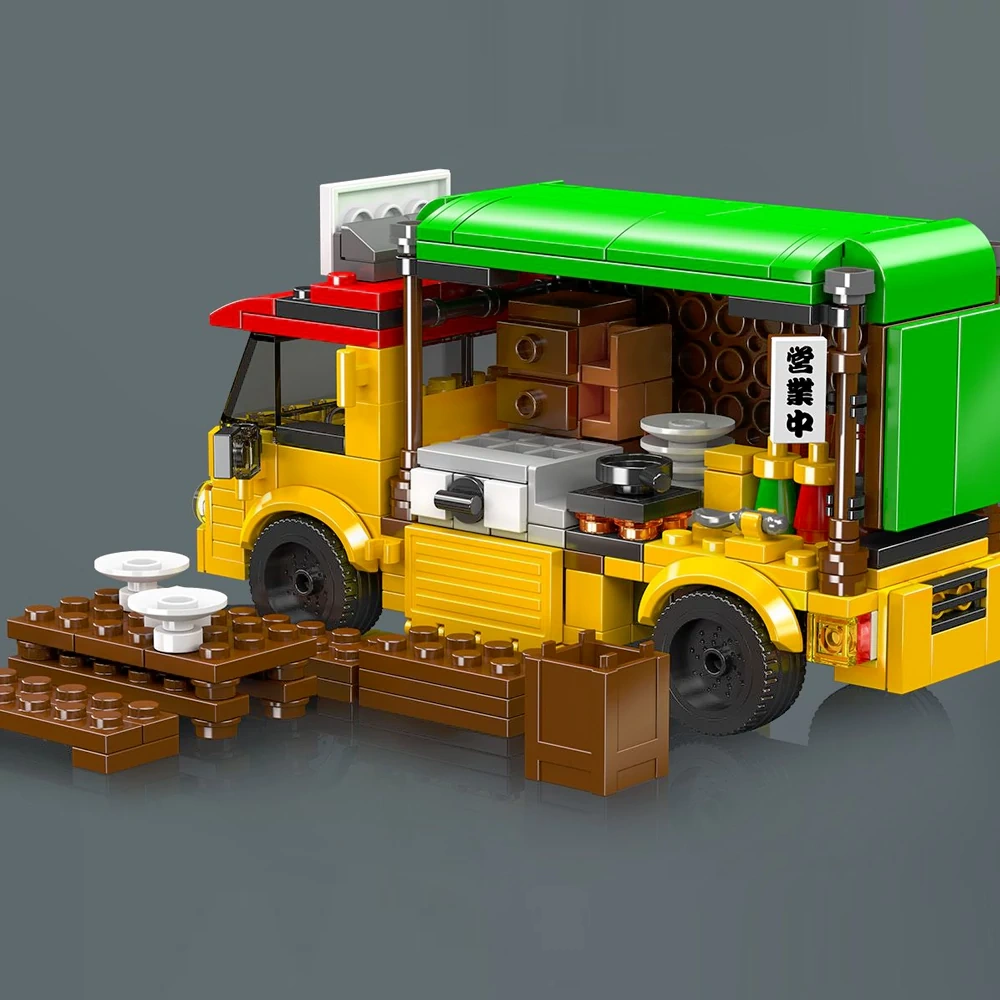 MouldKing 24064 Mobile Ramen Cart Technic