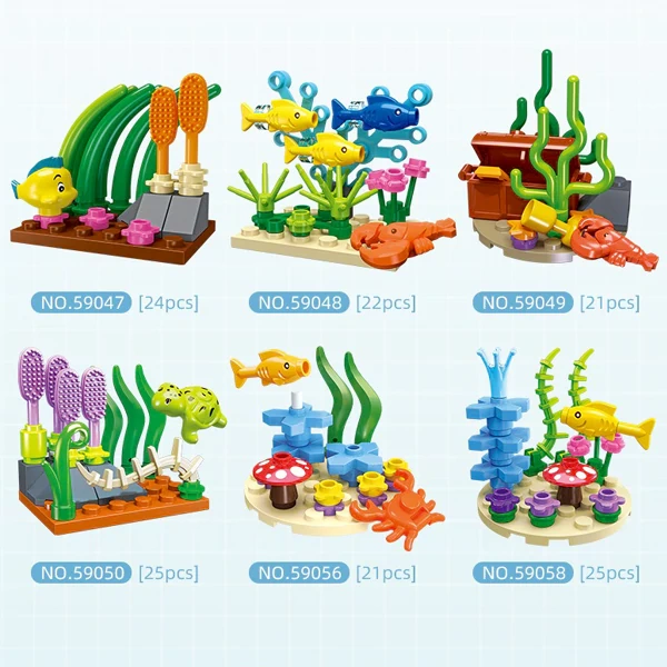 JIESTAR Submarine landscape miniature scene Creator Expert
