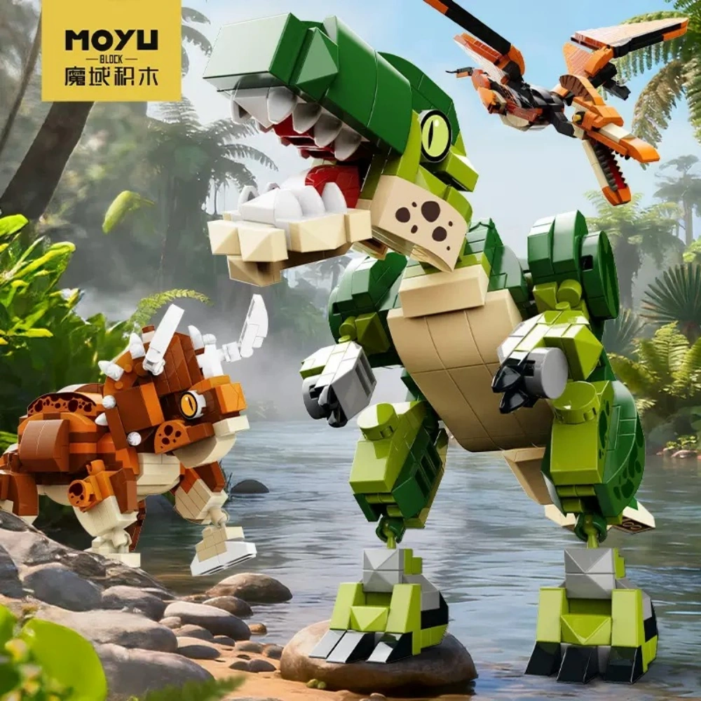 [Mini Micro Bricks] MOYU Ancient Jurassic Monster Dinosaur