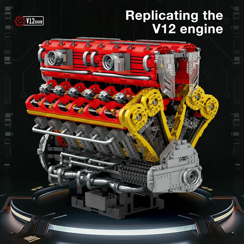 Reobrix 33017 V12 ENGINE Technic
