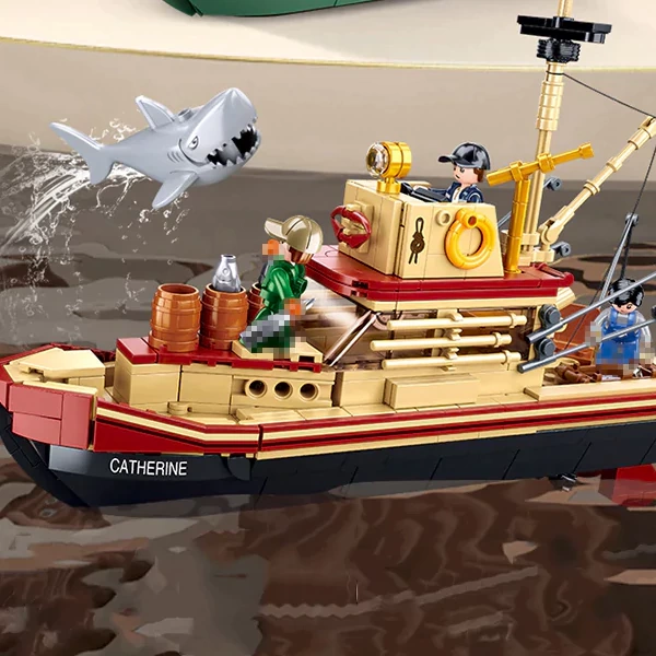 Sluban Fishing Boat Technic