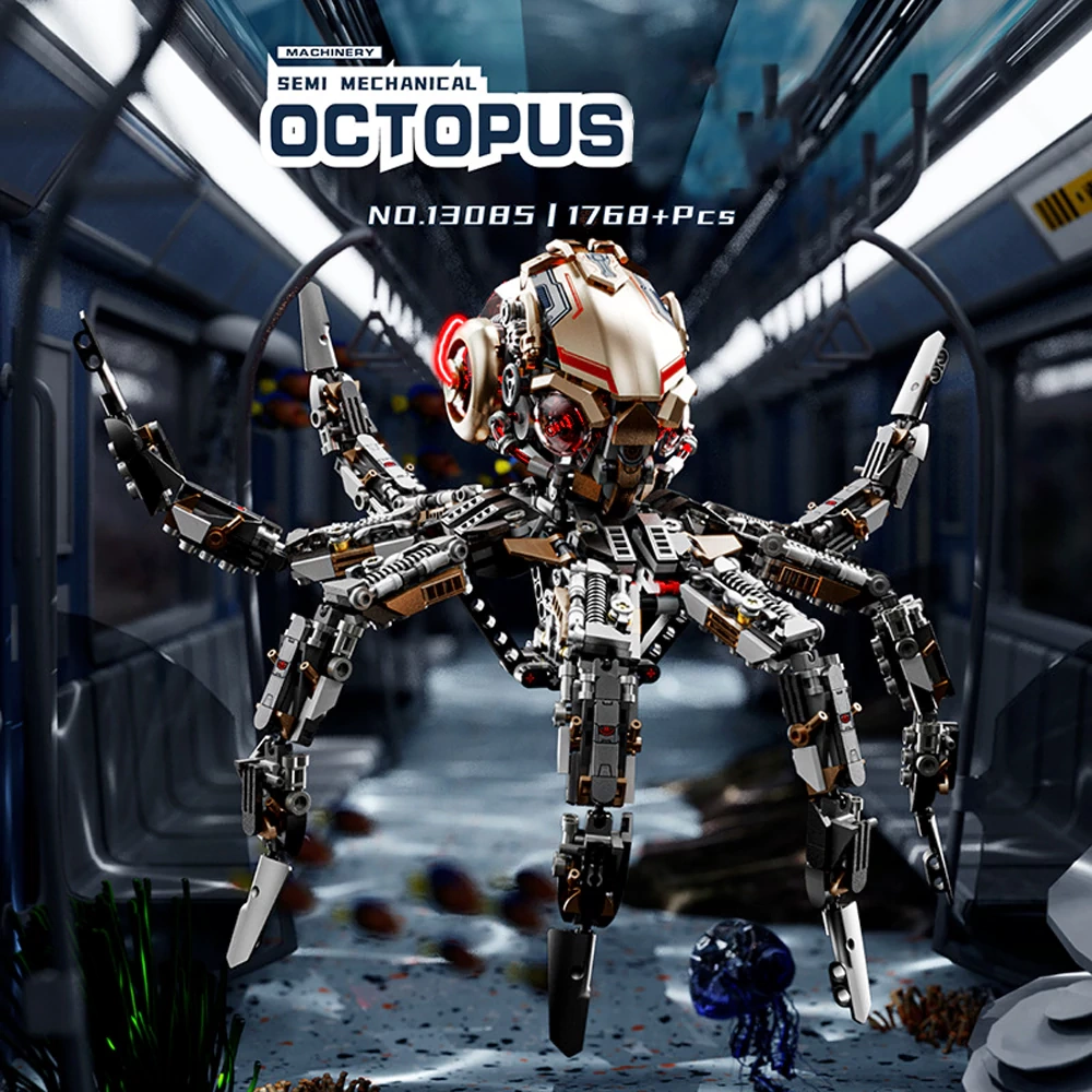 MJI 13085 Machiner Semi Mechanical Octopus Creator Expert