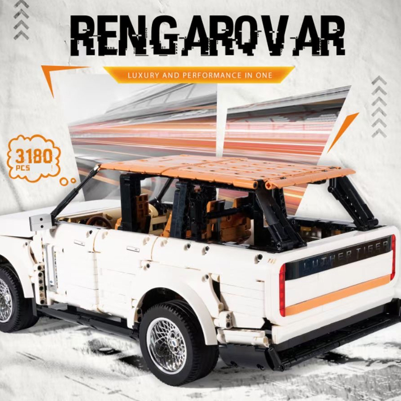 {Only Set}K-Box 10512 Technic 1:8 Range Rover Car Building Blocks 3180±pcs Bricks from China.