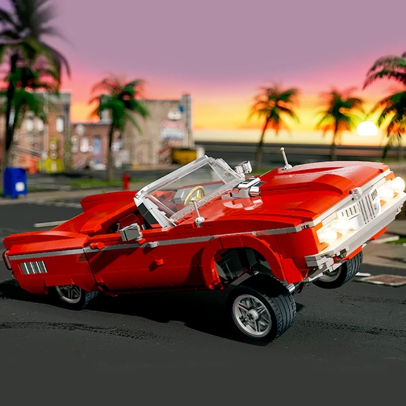 FunWhole L9093 Collectible LowRider - Big Red Technic