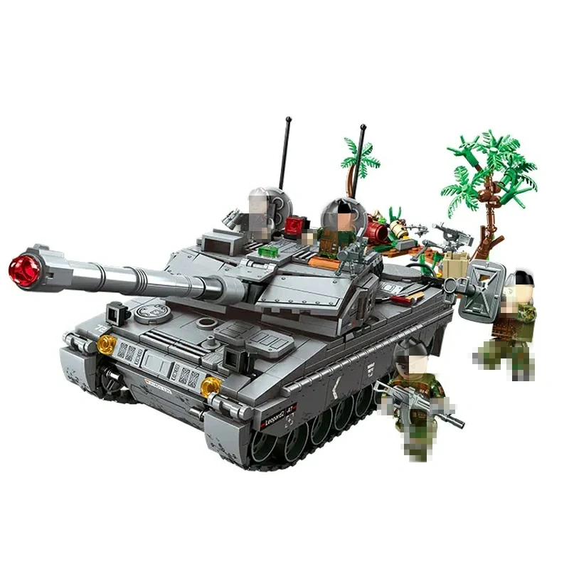 SEMBO 207217 Leopard 2A7 Main Battle Tank Military