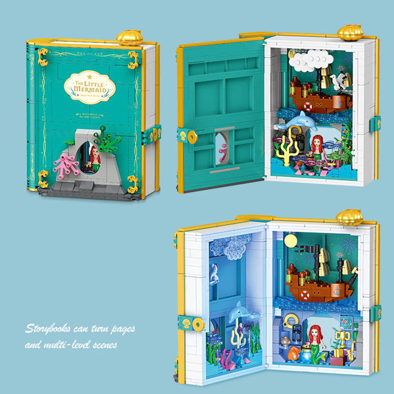JIESTAR 9053-9056 Three-dimensional fairy tale book Creator Expert