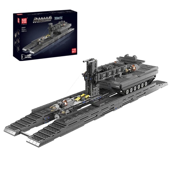 [With Motor] MouldKing 20029 Bridge Laying Vehicle Technic