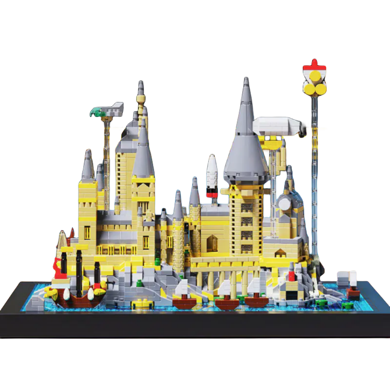 [Mini Micro Bricks] Custom DMD004 Magic Castle Movie & Game