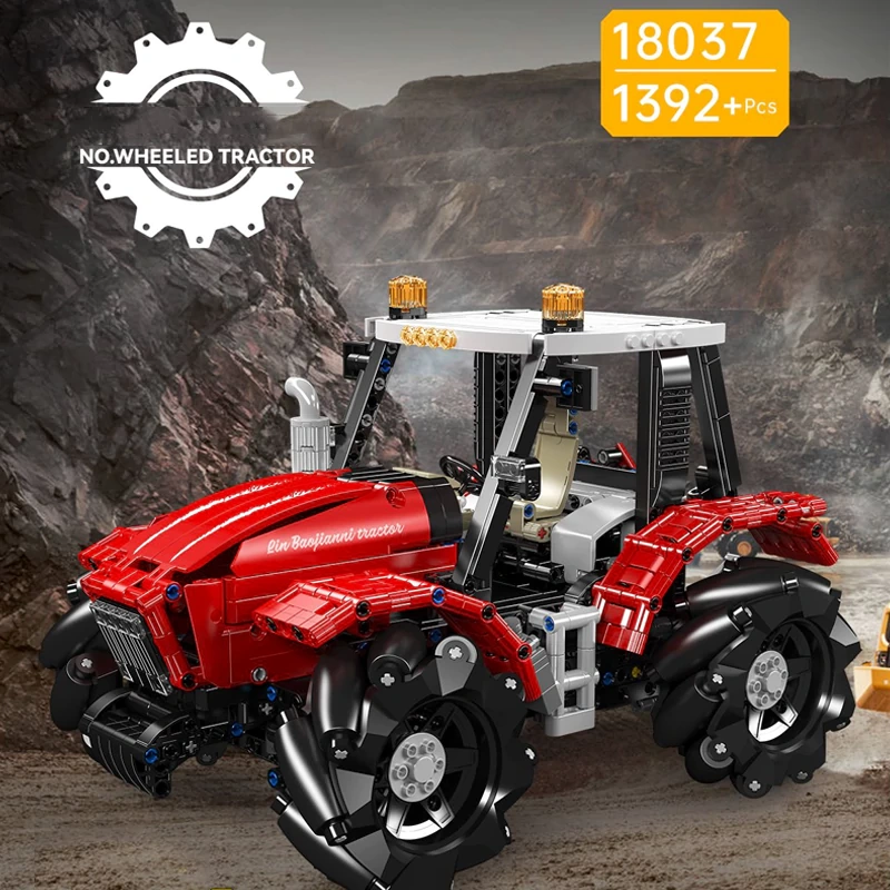 MouldKing 18037 WHEELED TRACTOR Technic