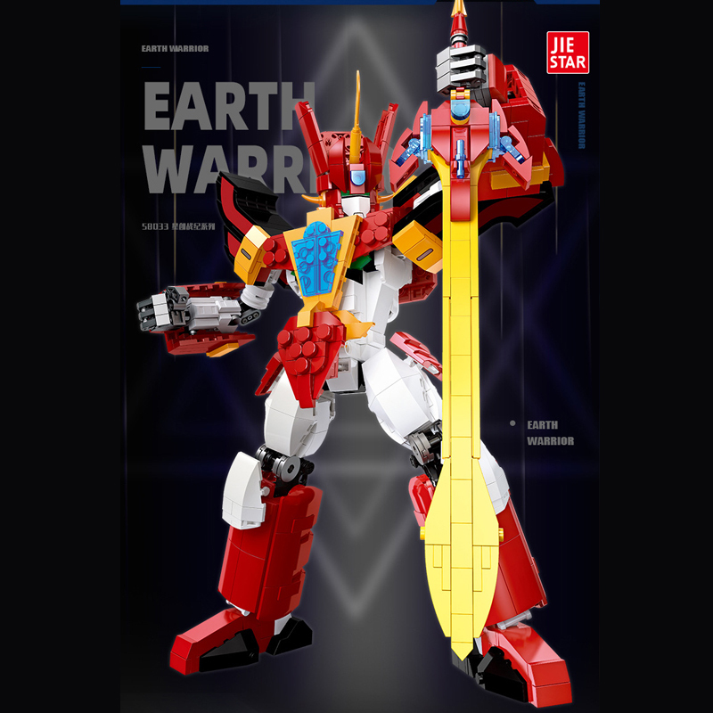 JIESTAR 58033 Earth Warrior Movie & Game