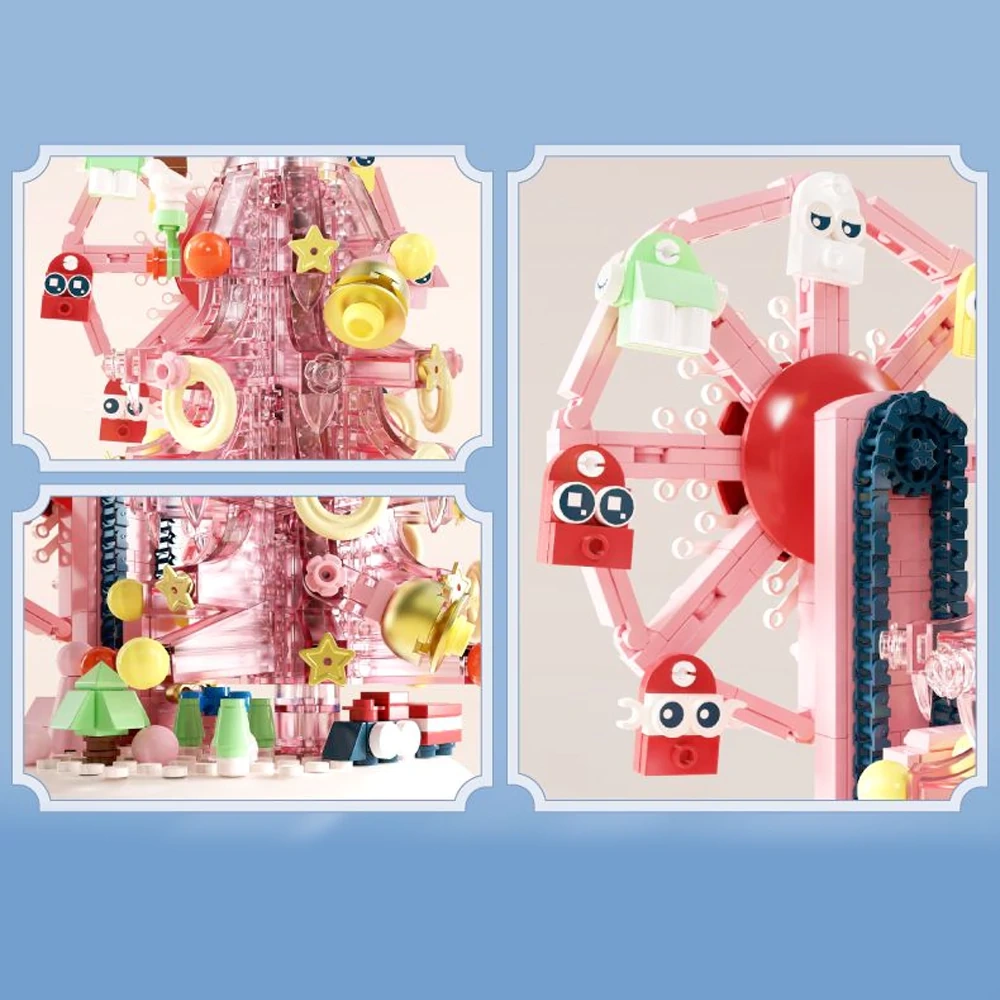 DK 7030 Pink Sky Wheel MERRY Christmas