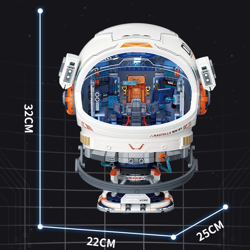 Wekki 506511 Novastella Capsule Astronaut Helmet Creator Expert