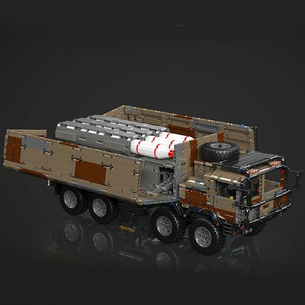 MouldKing BOX -STYLE 8X4 MISSILE VEHIOLE Military