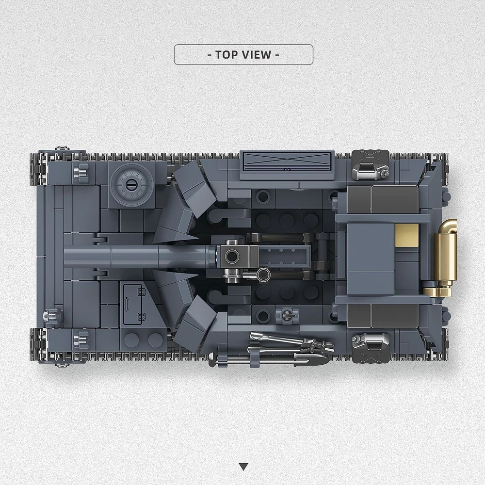 ThirdParty 300023 Sturmpanzer II Bison Tank Military