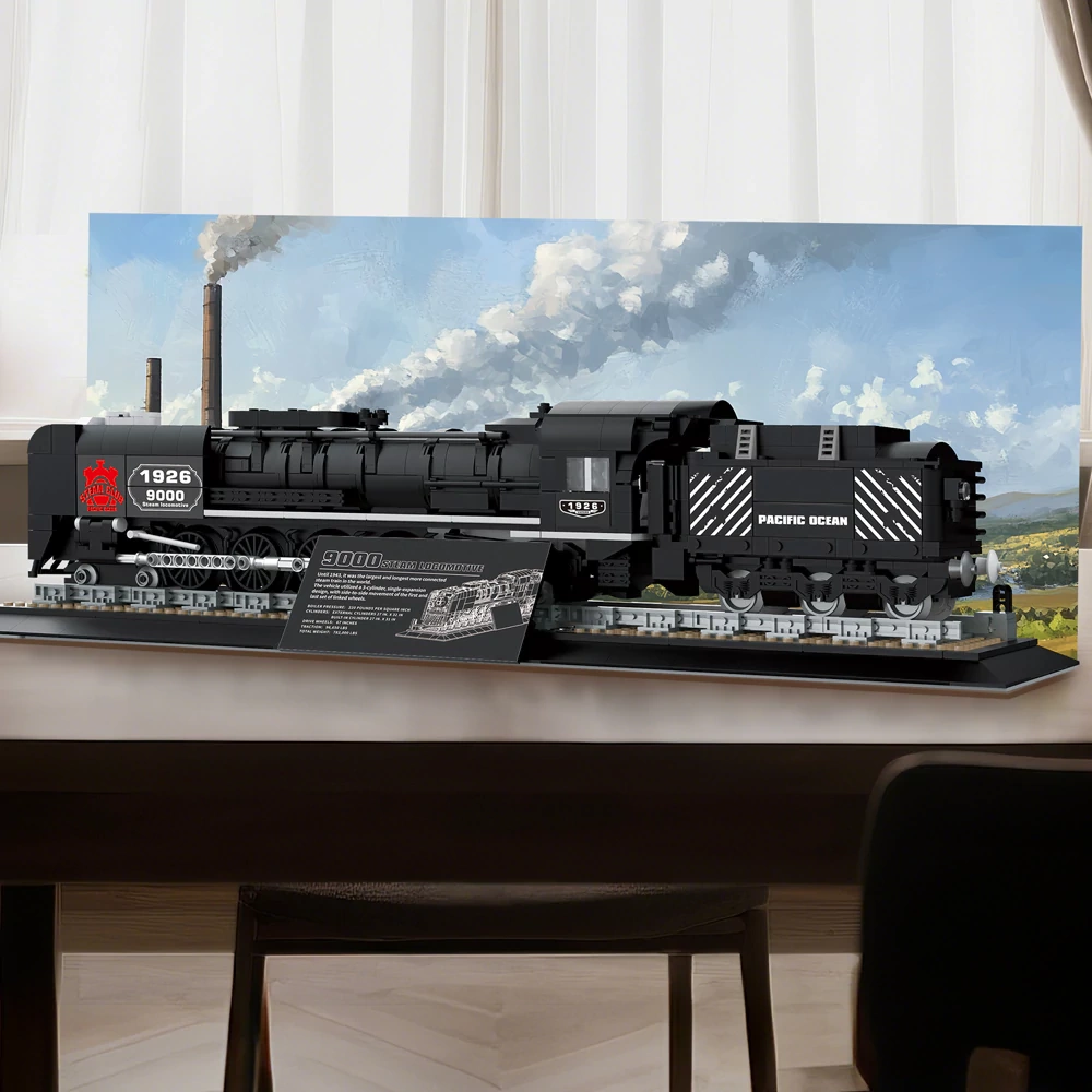 [Pre-sale] Reobrix 66801 STEAM TRAIN Technic