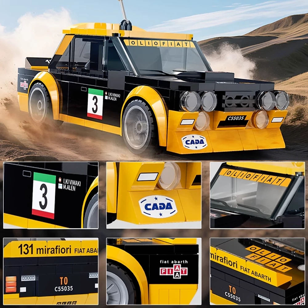 CaDA 1:24 Mini Building Block Cart Technic